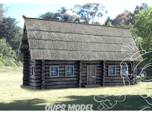Pegasus maquette militaire 7803 Maison Russe Izba 1/72
