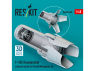 ResKit kit d'amelioration avion RSU48-0584 Buse d'échappement du F-105 Thunderchief pour kit Revell/Monogram imprimé en 3D 1/48