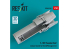 ResKit kit d'amelioration avion RSU48-0584 Buse d'échappement du F-105 Thunderchief pour kit Revell/Monogram imprimé en 3D 1/48
