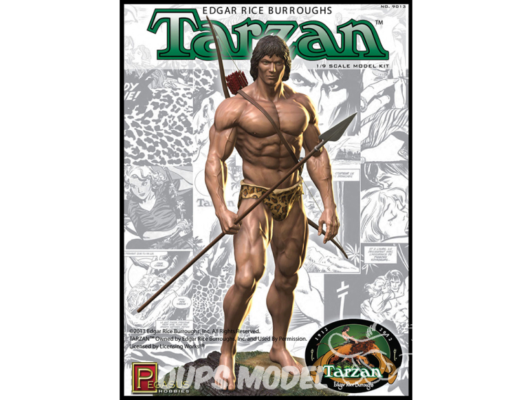 PEGASUS maquette espace 9013 Tarzan 1/8
