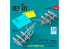 ResKit kit d'amelioration avion RSU48-0549 Cadre pour arme de coté Mi-8 avec BD3-57KrV Early Trumpeter URSS/Ukraine 2 p 1/48