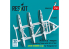 ResKit kit d'amelioration avion RSU48-0549 Cadre pour arme de coté Mi-8 avec BD3-57KrV Early Trumpeter URSS/Ukraine 2 p 1/48