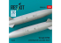 ResKit kit d'amelioration Avion RSU48-0554 Réservoirs carburant sous les ailes Tornado 2250L RAF RSAF 2p Impression 3D 1/48