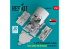 ResKit kit d'amelioration avion RSU48-0590 Cockpit P-47M Thunderbolt, édition de base avec décalco 3D kit MiniArt 1/48