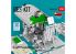 ResKit kit d'amelioration avion RSU48-0590 Cockpit P-47M Thunderbolt, édition de base avec décalco 3D kit MiniArt 1/48