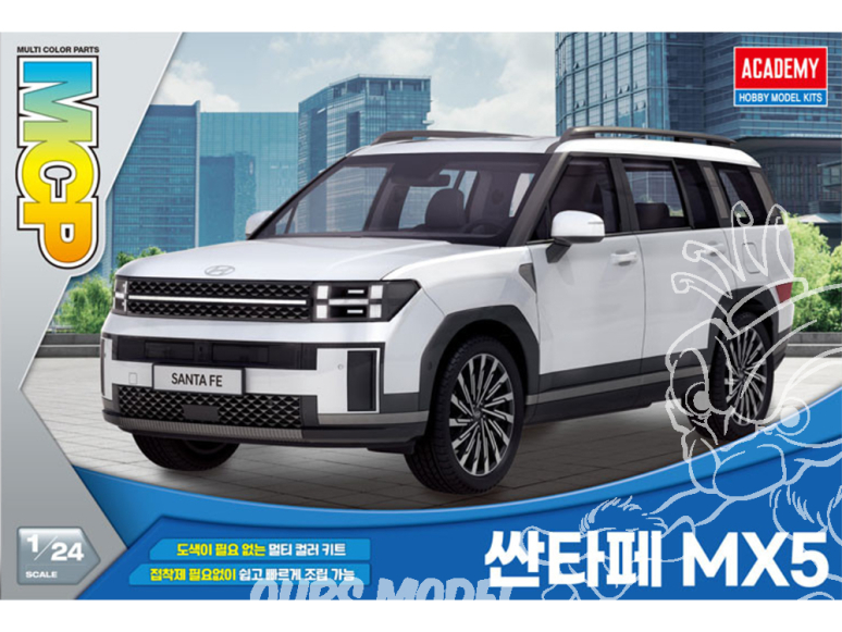Academy maquette voiture 15624 Hyundai Santa Fe MX5 MPC 1/24