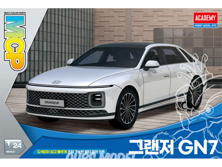 Academy maquette voiture 15620 Hyundai Grandeur GN7 MPC 1/24