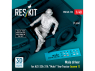 ResKit Figurine RSF48-0133 Conducteur masculin pour tracteur de remorquage A/S-32A-31A Mule scène 1 1 pièce 1/48