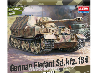 Academy maquette militaire 13537 Elefant Allemand Sd.Kfz.184 1/35