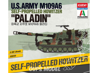 Academy maquette militaire 13515 Paladin M109A6 U.S. Army Obusier automoteur 1/35
