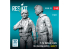 ResKit Figurine RSF48-0113 Pilotes de F-14 Tomcat en position debout, scène 1 2p imprimées en 3D 1/48