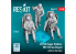 ResKit Figurine RSF48-0079 Pilotes de CH-53E et MH-53E dans leurs sièges 3 pièces impression 3D 1/48