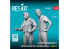 ResKit Figurine RSF48-0117 A-10A Thunderbolt II pilote et aviateur position debout, scène 1 2 p 1/48