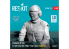 ResKit Figurine RSF48-0134 Conductrice pour tracteur de remorquage A/S-32A-31A Mule 1 pièce 1/48