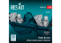 ResKit Figurine RSF48-0164 Pilotes de Rafale B assis dans des sièges éjectables pour kit Revell 2 pièces imprimées en 3D 1/48