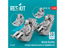 ResKit Figurine RSF48-0165 Pilotes de Rafale B assis dans des sièges éjectables pour kit HobbyBoss 2 pièces imprimées en 3D 1/48