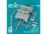 ResKit kit RSK72-0026 Remorque à munitions MHU-141M avec plateforme d'armement type 1 Maquette imprimée en 3D 1/72