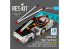 ResKit kit RSK72-0028 Kit imprimée en 3D du tracteur de remorquage Mule A/S32A-31A AS47A-1 GTE GTCP-100 version longue 1/72