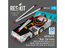 ResKit kit RSK72-0028 Kit imprimée en 3D du tracteur de remorquage Mule A/S32A-31A AS47A-1 GTE GTCP-100 version longue 1/72