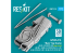 ResKit kit RSK72-0028 Kit imprimée en 3D du tracteur de remorquage Mule A/S32A-31A AS47A-1 GTE GTCP-100 version longue 1/72