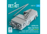 ResKit kit RSK72-0029 Kit imprimée en 3D du tracteur de remorquage Mule A/S32A-31A MSU-200 NAV version longue 1/72