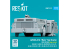 ResKit kit RSK72-0029 Kit imprimée en 3D du tracteur de remorquage Mule A/S32A-31A MSU-200 NAV version longue 1/72