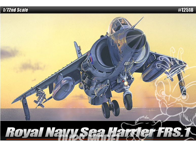 Academy maquette avion 12518 Sea Harrier FRS.1 "Falklands War" 1/72