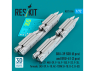 ResKit kit RS72-0516 GBU-39 SDB 8 pièces et BRU-61 2 pièces Impression 3D 1/72