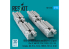 ResKit kit RS72-0516 GBU-39 SDB 8 pièces et BRU-61 2 pièces Impression 3D 1/72
