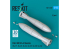 ResKit kit d'amelioration Avion RS72-0569 Bombe FAB-500 M-62 (2 pièces) 1/72