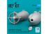 ResKit kit d'amelioration Avion RS72-0569 Bombe FAB-500 M-62 (2 pièces) 1/72