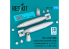 ResKit kit RS72-0580 Bombe au napalm BLU-27A/B 750 lb avec ailerons MXU-469/B ou sans ailerons 2p 3D 1/72