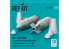 ResKit kit RS72-0580 Bombe au napalm BLU-27A/B 750 lb avec ailerons MXU-469/B ou sans ailerons 2p 3D 1/72