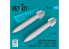 ResKit kit RS72-0588 Bombes nucléaires B43-0 2 pièces, imprimées en 3D 1/72