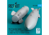 ResKit kit RS72-0588 Bombes nucléaires B43-0 2 pièces, imprimées en 3D 1/72