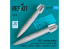 ResKit kit RS72-0589 Bombes nucléaires B43-1 2 pièces, imprimées en 3D 1/72