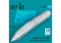 ResKit kit RS72-0522 Nacelle de désignation laser AN/AVQ-10 Pave Knife 1/72