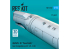 ResKit kit RS72-0522 Nacelle de désignation laser AN/AVQ-10 Pave Knife 1/72