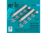 ResKit kit RS72-0534 Lance-roquettes LAU-10 ZUN armée et la marine américaines 2pcs 3D imprimées en 3D 1/72