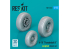 ResKit kit RS72-0541 Jeu de roues A-10 Thunderbolt II lestées imprimées en 3D 1/72