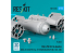 ResKit kit RS72-0565 FAB-250 Bombes M-54, 4 pièces, imprimées en 3D 1/72