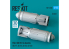 ResKit kit RS72-0568 FAB-500М-54 bombe pour Su-17 -22 -24 -25 -34 1/72