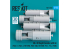 ResKit kit RS72-0572 Bombes de profondeur Mk-38 650 lb 4unités imprimées en 3D 1/72