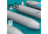 ResKit kit RS72-0578 Bombes au napalm BLU-1A 750 lb 4 pièces Impression 3D 1/72