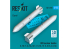 ResKit kit RS72-0590 Bombes nucléaires B83 2pièces imprimées en 3D 1/72