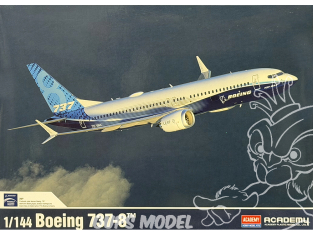 Academy maquettes avion 12646 Boeing 737-8 1/144