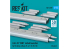 ResKit kit RS72-0599 Lance-roquettes LAU-33 ZUNI marine américaines 2 pièces imprimées en 3D 1/72
