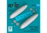 ResKit kit RS72-0603 Bombes au napalm Mark 77 Mod.2 2 pièces, imprimées en 3D 1/72