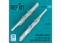 ResKit kit RS72-0605 Adaptateur d'armement américain pour MiG-29 Fulcrum 2 pièces : GBU-39 SDB, GBU-62 JDAM-ER 3D 1/72