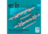 ResKit kit RS72-0556 Râteliers à bombes multiples MBD3-U6-68 2p imprimé 3D 1/72